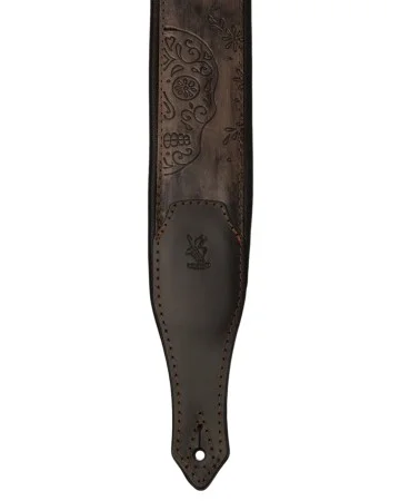 Minotaur Guitar Straps|Our Products|NEW ORLEANS SKULL Dark Gray
