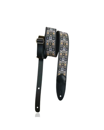 Minotaur Guitar Straps|Our Products|FESTIVAL Silver Slim