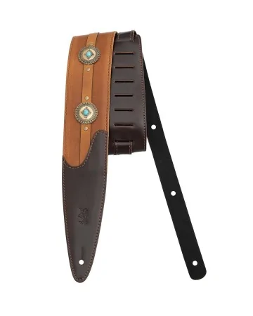 Minotaur Guitar Straps|Our Products|TEXAS CONCHO Brown