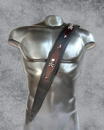Minotaur Guitar Straps|Our Products|SKULL MASTER Black