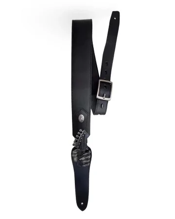 Minotaur Guitar Straps|Our Products|HEADBANGER Black