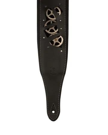 Minotaur Guitar Straps|Our Products|STEAM PUNK Black Wide Bass