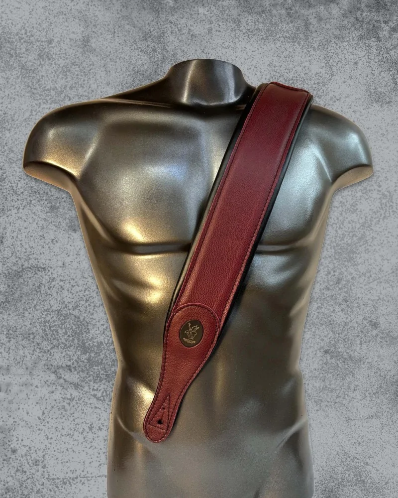 Minotaur Guitar Straps|Our Products|ULTRA SOFT Bordeaux
