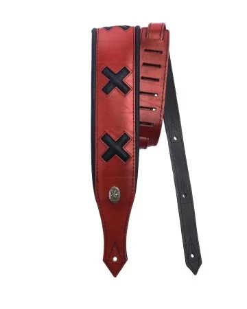 Minotaur Guitar Straps|Our Products|COAT OF ARMS Red
