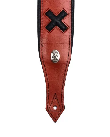 Minotaur Guitar Straps|Our Products|COAT OF ARMS Red