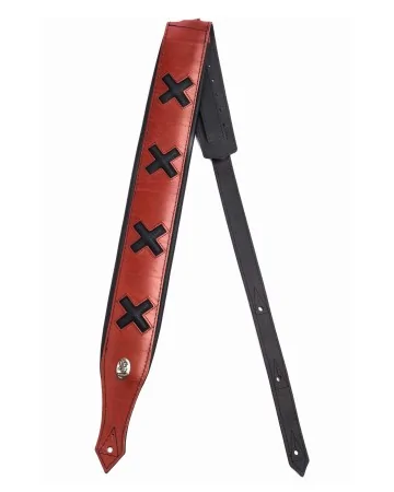 Minotaur Guitar Straps|Our Products|COAT OF ARMS Red