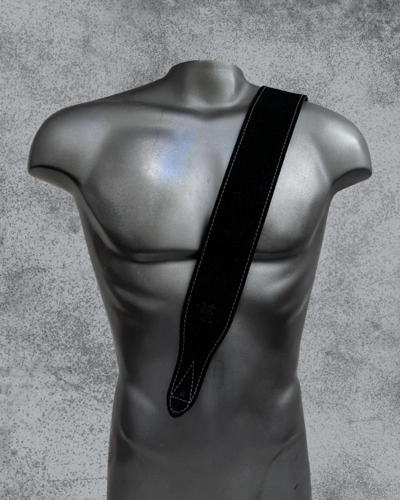 Minotaur Guitar Straps|Our Products|CLASSIC SUEDE Black