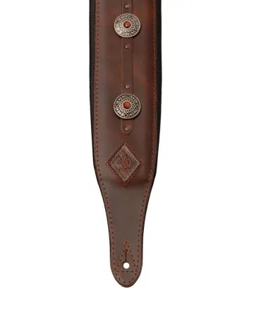 Minotaur Guitar Straps|Our Products|BOSTON CONCHOS Wide Bass Brown