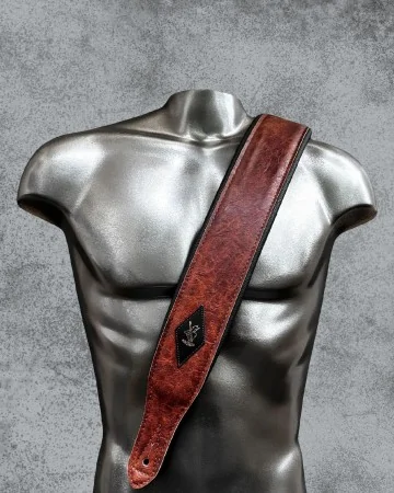 Minotaur Guitar Straps|Our Products|VEGAN DELUXE Brown