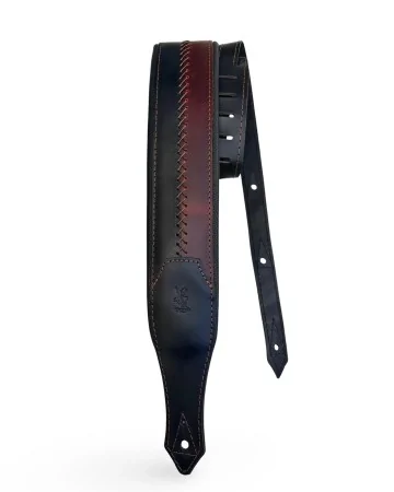 Minotaur Guitar Straps|Our Products|DELUXE BICOLOUR Brown-Black