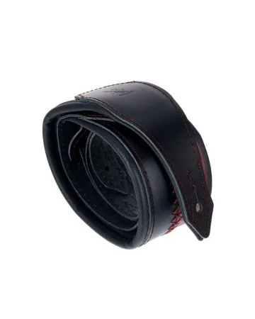 Minotaur Guitar Straps|Our Products|DELUXE BICOLOUR Red-Black