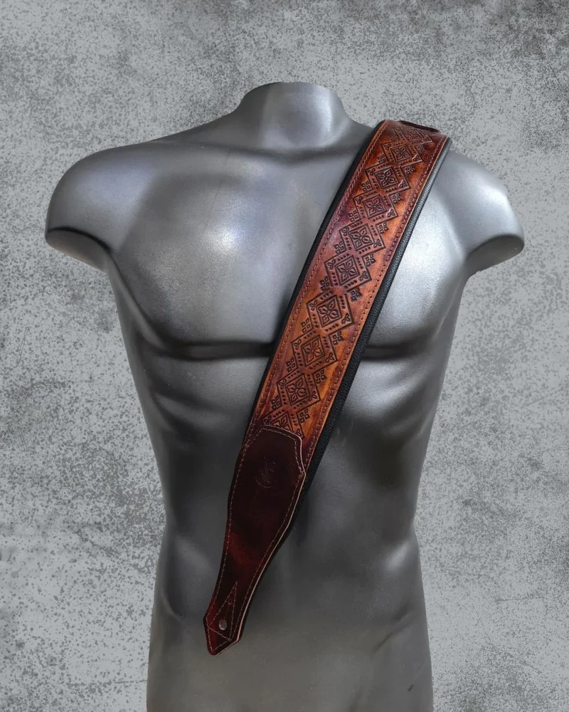 Minotaur Guitar Straps|Our Products|GRADE Celtic Brown