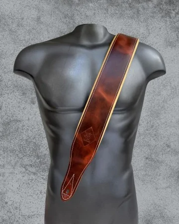 Minotaur Guitar Straps|Our Products|DELUXE PADDED Brown