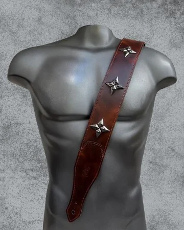Minotaur Guitar Straps|Our Products|DELUXE BICOLOUR White-Black