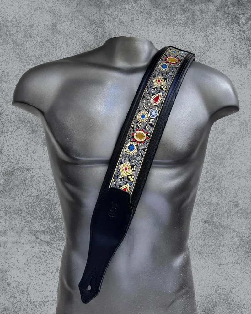 Minotaur Guitar Straps|Our Products|HELLUCINATOR Black