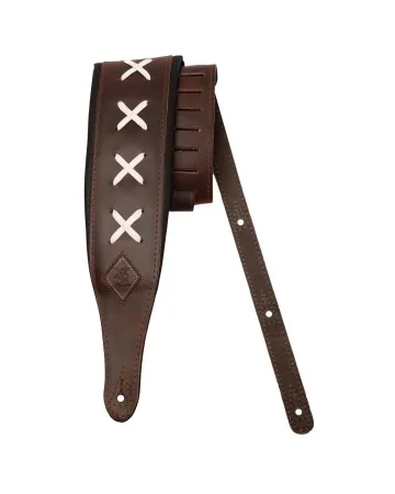 Minotaur Guitar Straps|Our Products|DAVE X Wide Bass Brown