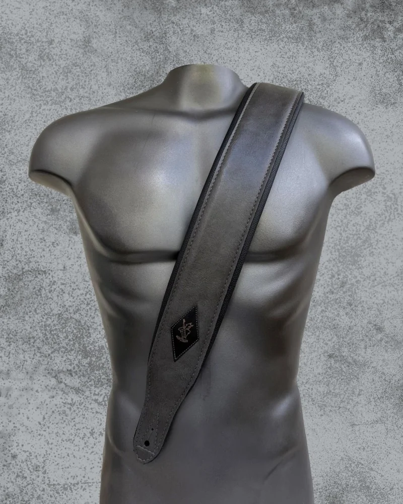 Minotaur Guitar Straps|Our Products|VEGAN DELUXE Gray