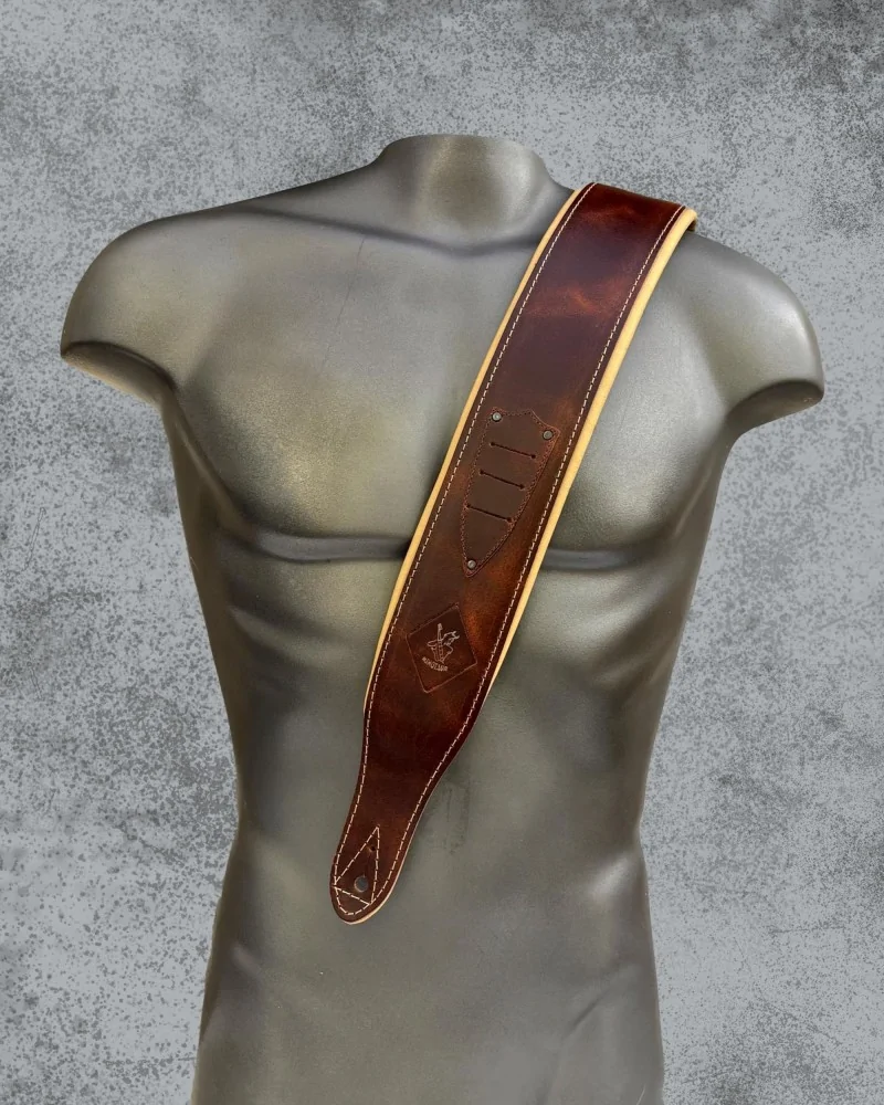 Minotaur Guitar Straps|Our Products|DELUXE PICKHOLDER Brown