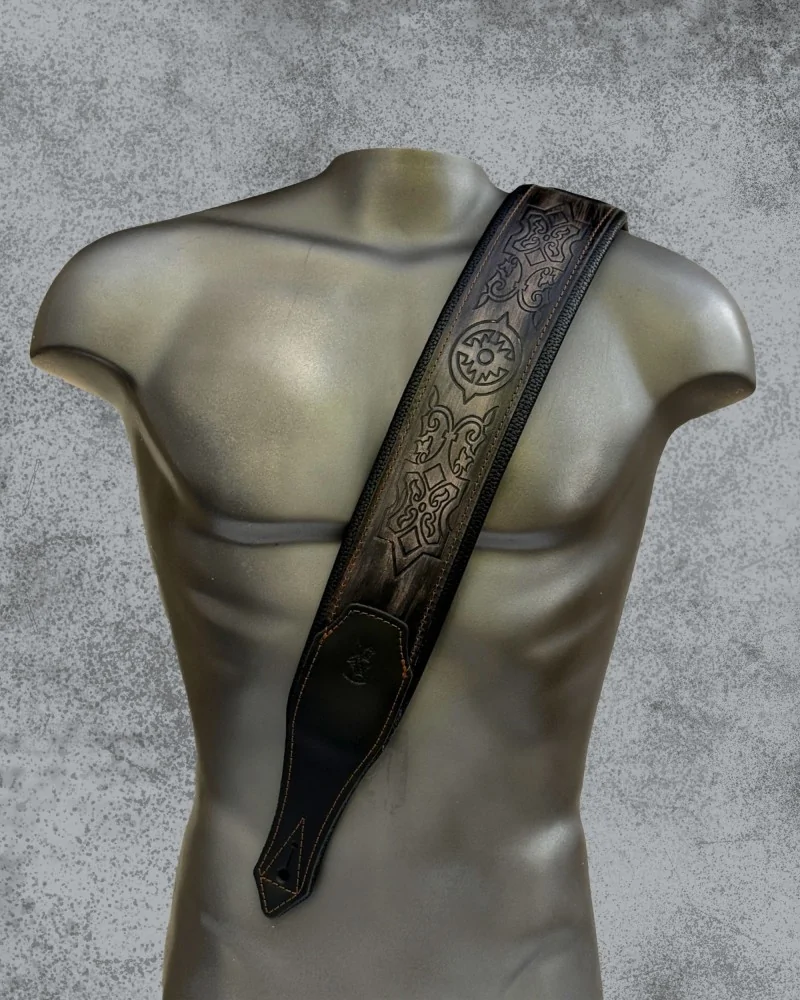 Minotaur Guitar Straps|Our Products|CELTIC RIM Dark Gray