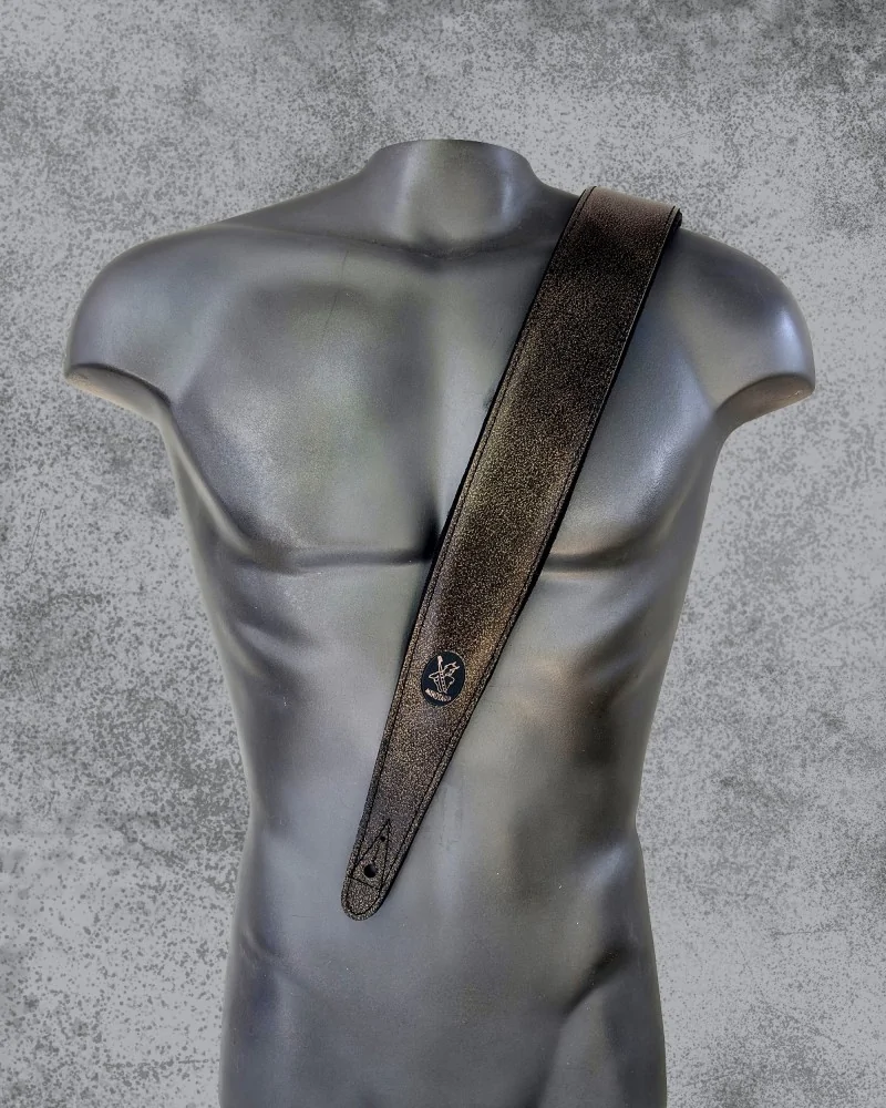 Minotaur Guitar Straps|Our Products|CLASSIC USED LOOK Slim Brown