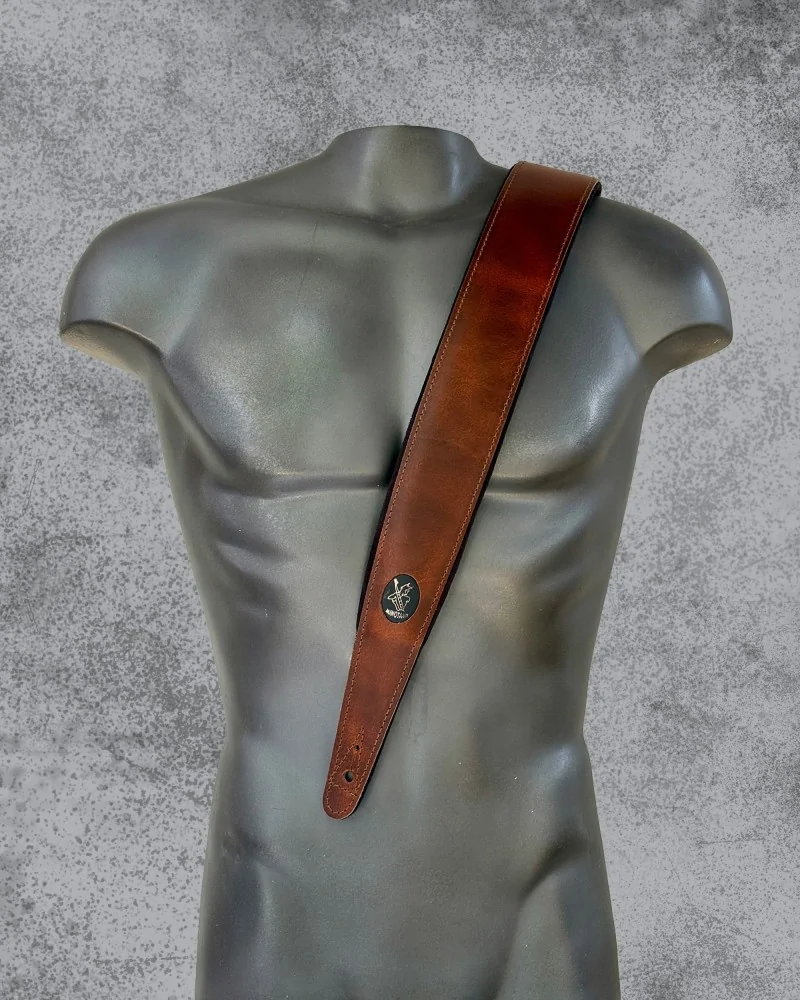 Minotaur Guitar Straps|Our Products|CLASSIC Slim Brown