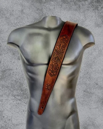 Minotaur Guitar Straps|Our Products|WIDE WIRELESS LEATHER CASE