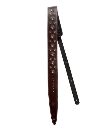Minotaur Guitar Straps|Our Products|STUDS Guitar & Bass Brown X Beige