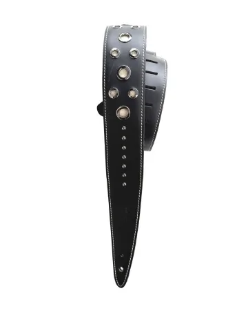 Minotaur Guitar Straps|Our Products|STUDS Guitar & Bass Black X Beige