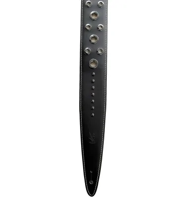Minotaur Guitar Straps|Our Products|STUDS Guitar & Bass Black X Beige