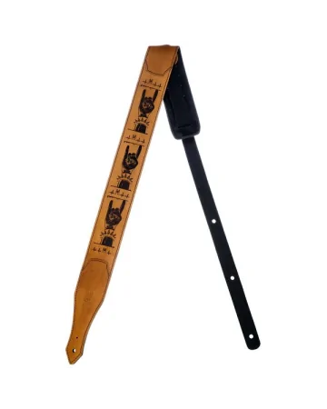 METAL HORNS Guitar & Bass Brown