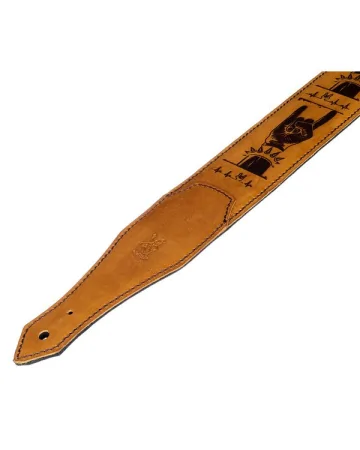 METAL HORNS Guitar & Bass Brown