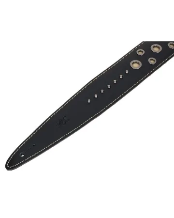 Minotaur Guitar Straps|Our Products|STUDS Guitar & Bass Black X Beige