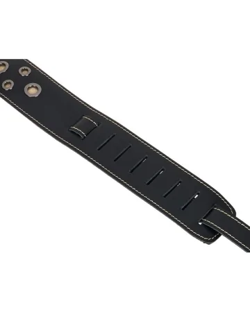 Minotaur Guitar Straps|Our Products|STUDS Guitar & Bass Black X Beige
