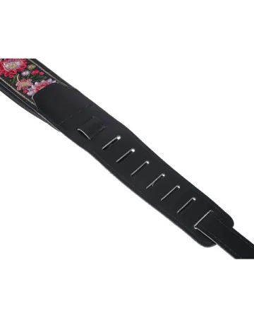 Minotaur Guitar Straps|Our Products|FLORAL Guitar & Bass Black