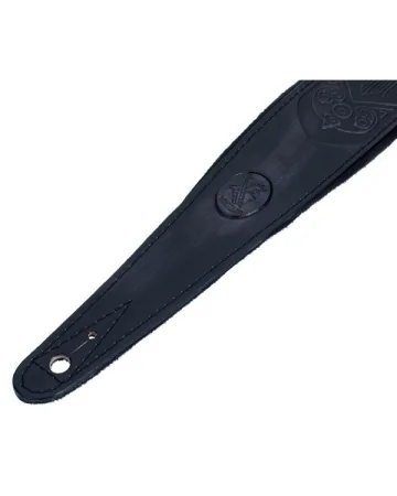 Minotaur Guitar Straps|Our Products|TRIBAL ENGRAVINGS I Guitar & Bass Black