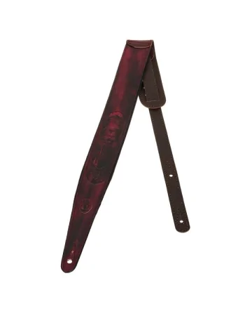 Minotaur Guitar Straps|Our Products|TRIBAL ENGRAVINGS I Guitar & Bass Bordeaux