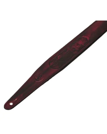 Minotaur Guitar Straps|Our Products|TRIBAL ENGRAVINGS I Guitar & Bass Bordeaux