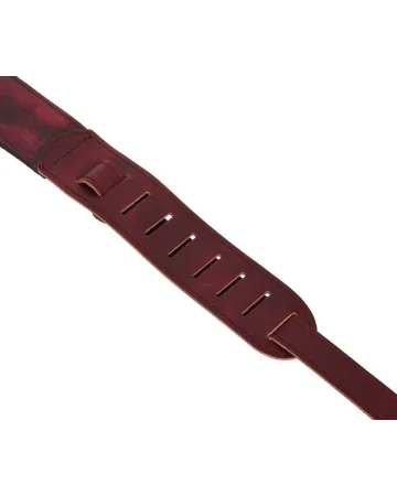 Minotaur Guitar Straps|Our Products|TRIBAL ENGRAVINGS I Guitar & Bass Bordeaux