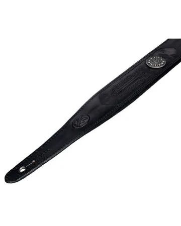 Minotaur Guitar Straps|Our Products|TRIBAL ENGRAVINGS II Guitar & Bass Black