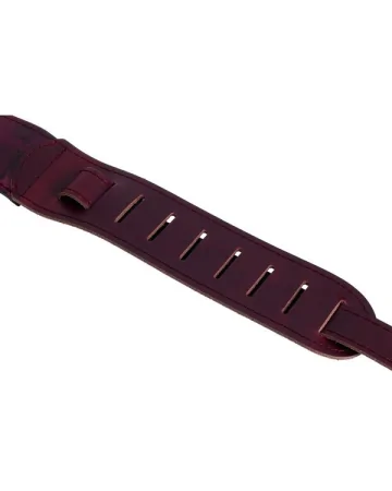 Minotaur Guitar Straps|Our Products|TRIBAL ENGRAVINGS III Guitar & Bass Bordeaux