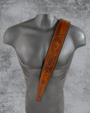 Minotaur Guitar Straps|Our Products|CELTIC KNOT Vintage Brown
