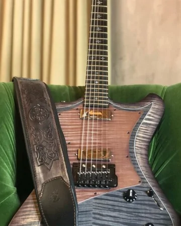 Minotaur Guitar Straps|Our Products|CELTIC RIM Dark Gray