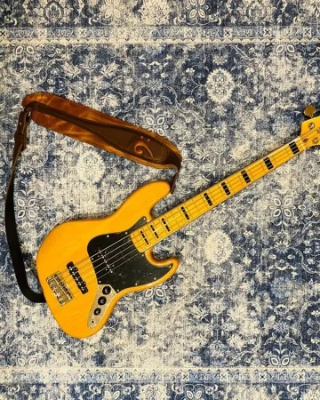 Minotaur Guitar Straps|Our Products|F CLEF Wide Bass Brown