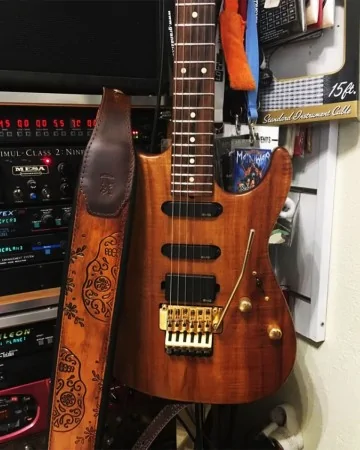 Minotaur Guitar Straps|Our Products|WIDE WIRELESS LEATHER CASE