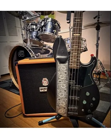 Minotaur Guitar Straps|Our Products|SILVER ROSE Wide Bass