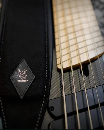 Minotaur Guitar Straps|Our Products|RIVET Pickholder Black