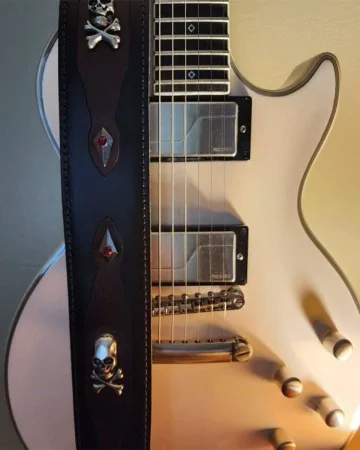 Minotaur Guitar Straps|Our Products|SKULL MASTER Black