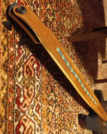 Minotaur Guitar Straps|Our Products|DELUXE BICOLOUR Brown-Black