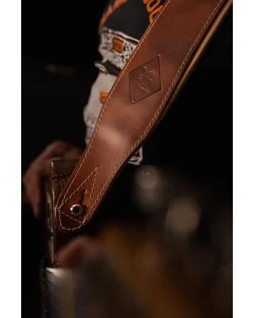 Minotaur Guitar Straps|Our Products|DELUXE PADDED Brown